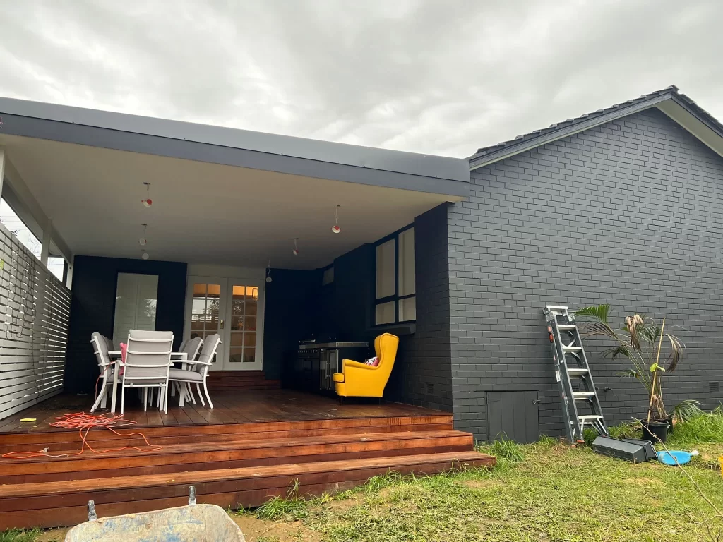 this picture is residential painting services Melbourne