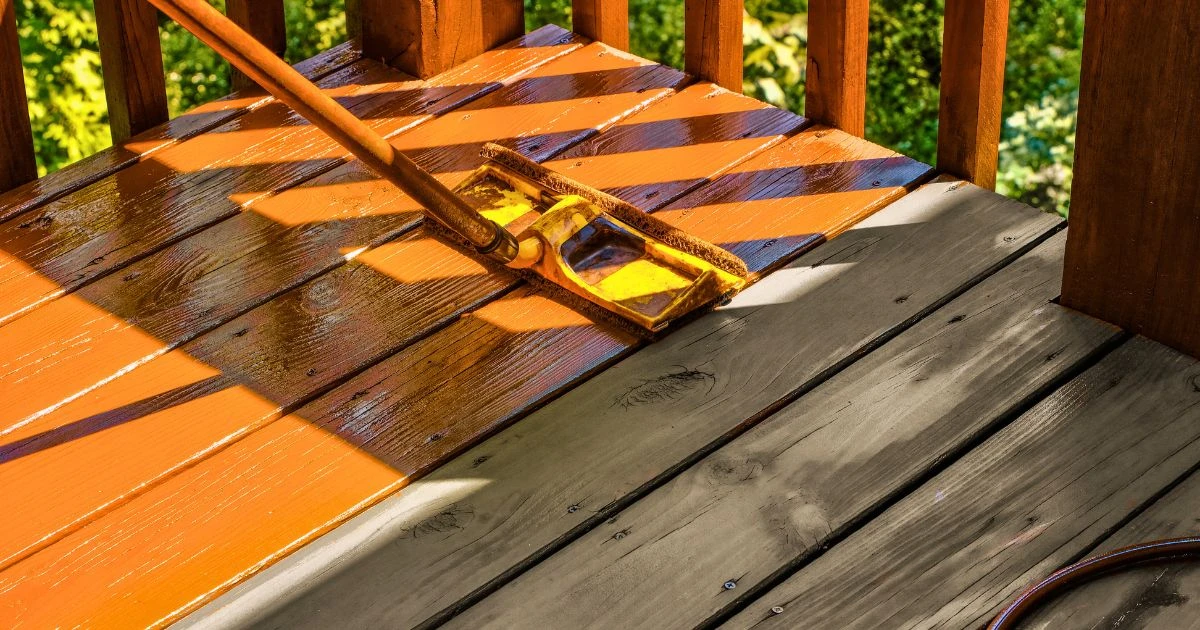 deck stain types