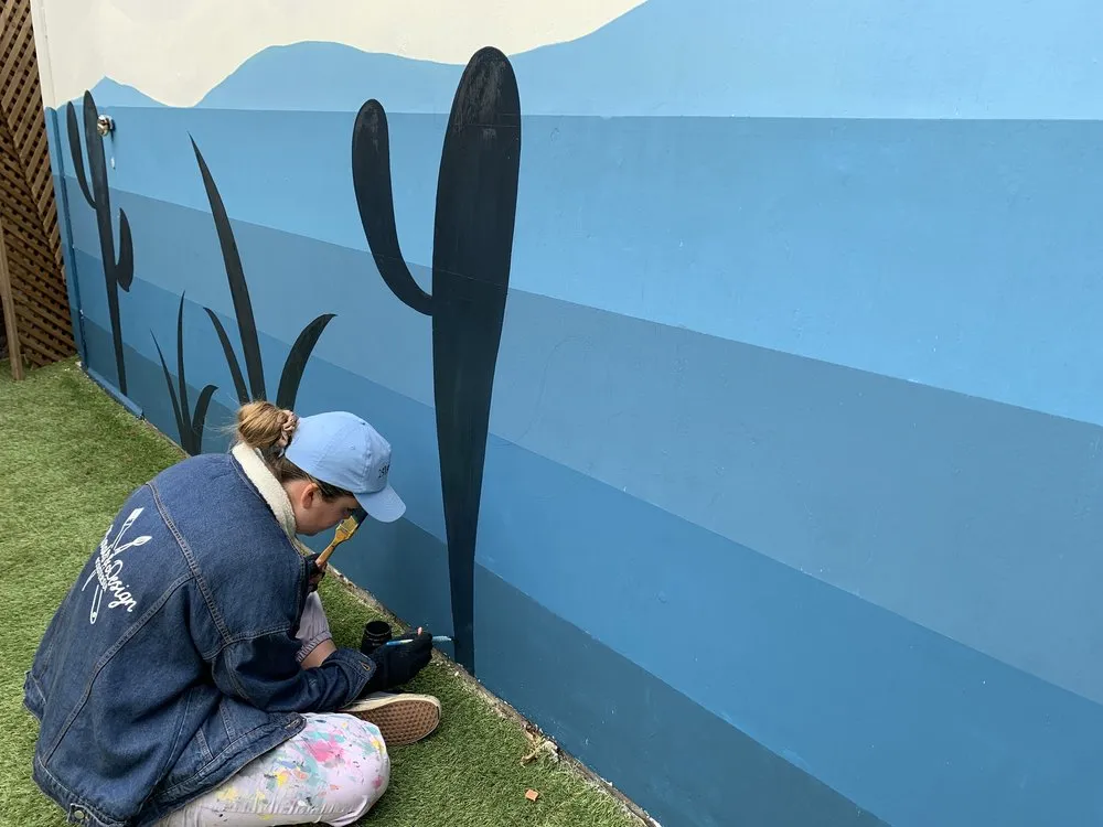 this picture is expert wall painter in Melbourne